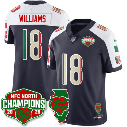 CHI Mexico NFC North Division Champions Vapor Limited Jersey - All Stitched-DTD