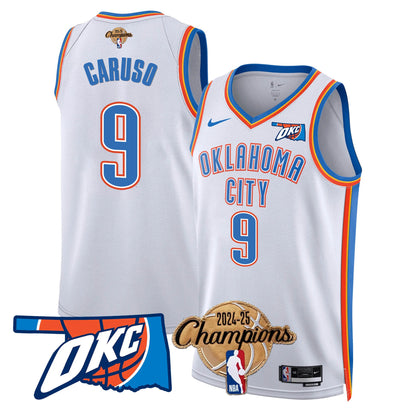 OKC 2024-25 Champions Jersey - All Stitched-DTD