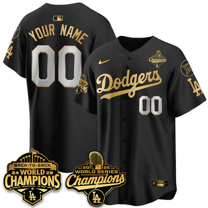 Custom LAD 2025 World Series Champions Jersey - All Stitched N2-DTD