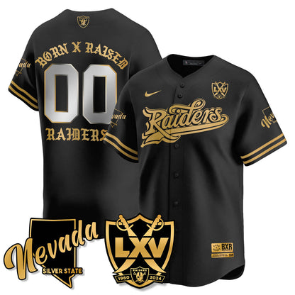 LVR Born x Raised Baseball Jersey - All Stitched-DTD