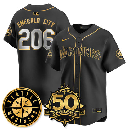 SEA Vapor Premier Limited Jersey - 50th Anniversary - All Stitched-DTD