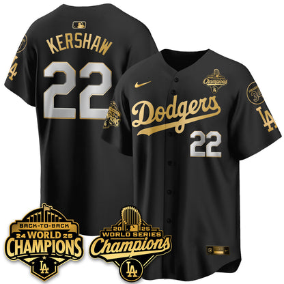 LAD 2025 World Series Champions Jersey - All Stitched-DTD