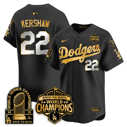 LAD 2025 World Series Champions Jersey - 9x Champs - All Stitched-DTD