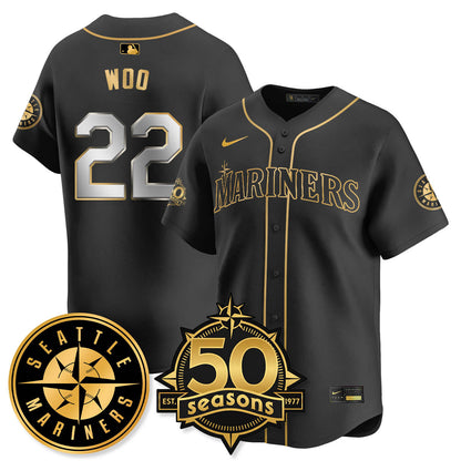 SEA Vapor Premier Limited Jersey - 50th Anniversary - All Stitched-DTD