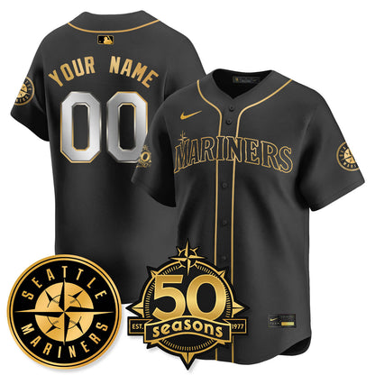 SEA Vapor Premier Limited Jersey - 50th Anniversary - All Stitched-DTD