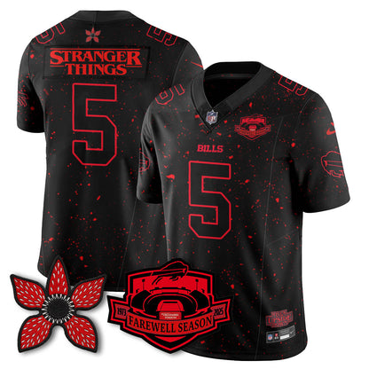 BUF 'Stranger Things Edition' Vapor Limited Jersey - All Stitched-DTD