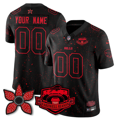 BUF 'Stranger Things Edition' Vapor Limited Custom Jersey - All Stitched-DTD