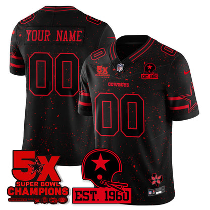 DAL 'Stranger Things Edition' Vapor Limited Custom Jersey - All Stitched-DTD