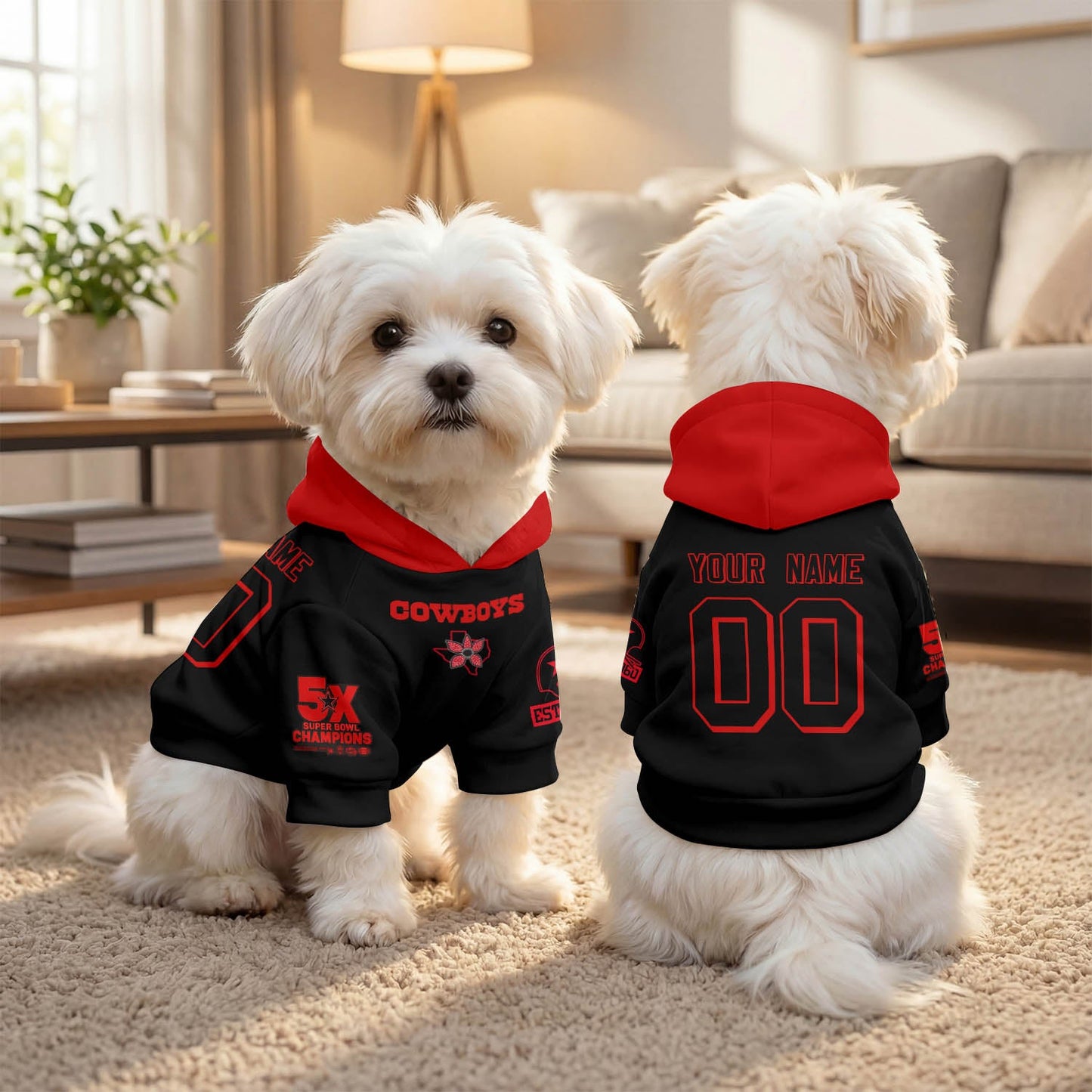 DAL Stranger Thing Pet Hoodie-DTD