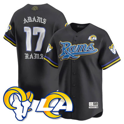 LAR Born x Raised Baseball Jersey - All Stitched-DTD