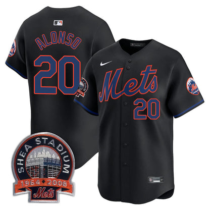 NYM Limited Jersey - 2008 Patch - All Stitched-DTD