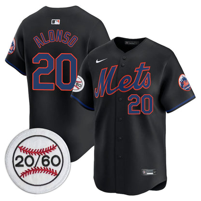 NYM Limited Jersey - 2001 Patch - All Stitched-DTD