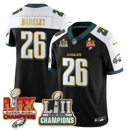 PHI LII-LIX Super Bowl Champions Vapor Limited Gold Jersey - All Stitched-DTD