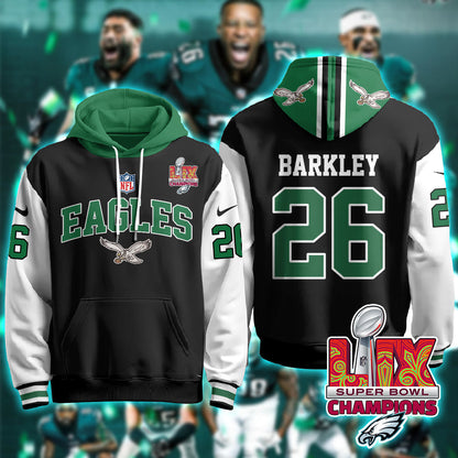 PHI Super Bowl LIX Champions Hoodie-DTD