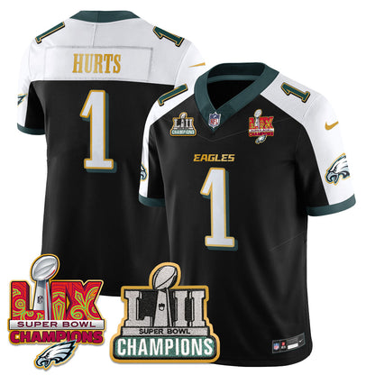 PHI LII-LIX Super Bowl Champions Vapor Limited Gold Jersey - All Stitched-DTD