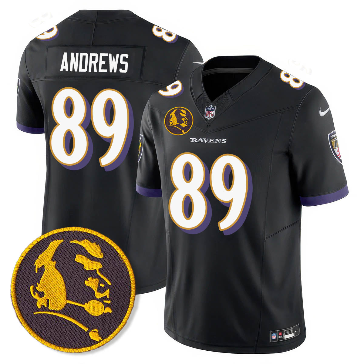 BAL Vapor Limited Jersey - John Madden Patch - All Stitched-DTD