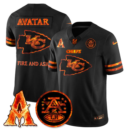 KC x Avatar 3 Fire and Ash Jersey - Stitched-DTD