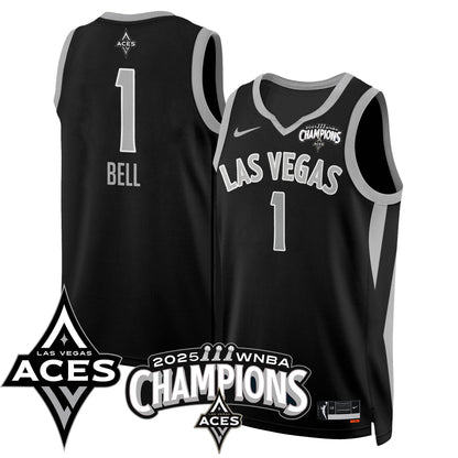 Las Vegas Aces 2025 WNBA Championship Jersey - All Stitched-DTD