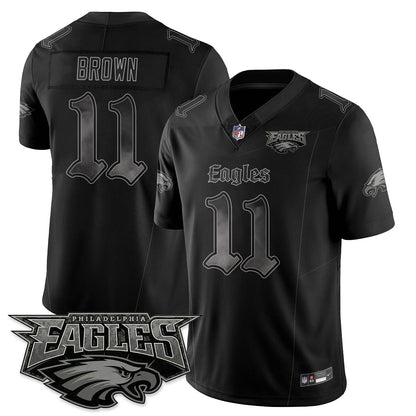 PHI 'Dark Gothic Philly' Vapor Limited Jersey - All Stitched-DTD