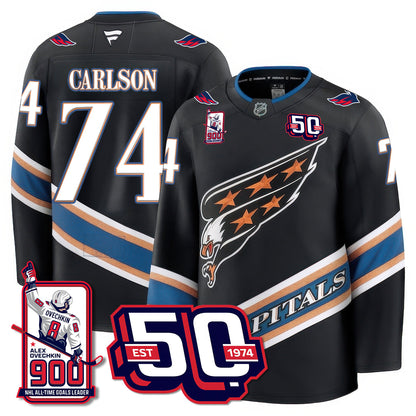 WSH 2025 Premium Jersey - 900 GOALS -  All Stitched-DTD