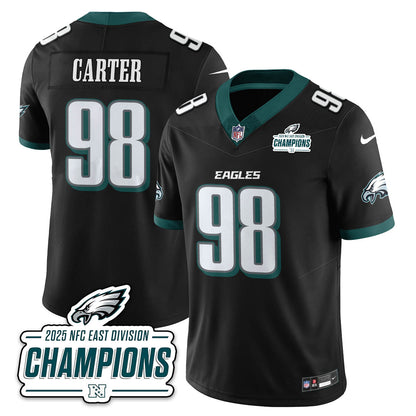 PHI NFC East Champions Vapor Limited Jersey - All Stitched-DTD