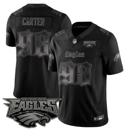 PHI 'Dark Gothic Philly' Vapor Limited Jersey - All Stitched-DTD