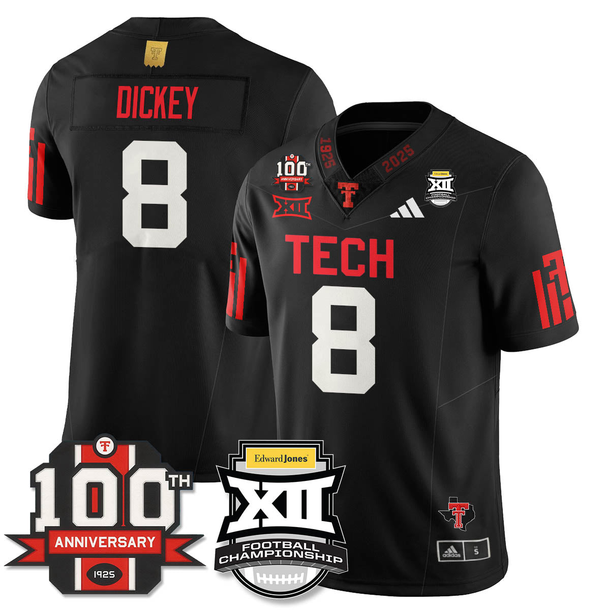 TTRR Football Vapor Limited Jersey - Edward Jones Champions - All Stitched-DTD