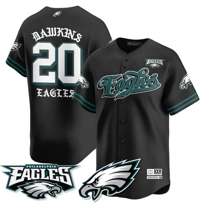 PHI Born x Raised Baseball Jersey - All Stitched-DTD