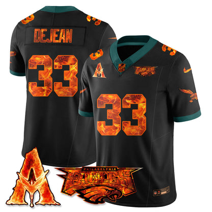 PHI x Avatar 3 Fire and Ash Jersey - Stitched-DTD