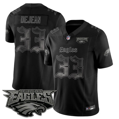 PHI 'Dark Gothic Philly' Vapor Limited Jersey - All Stitched-DTD
