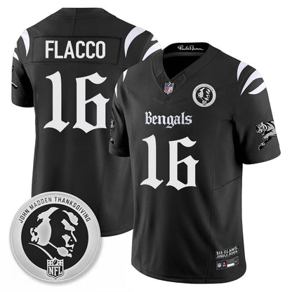 CIN Gothic Vapor Limited Jersey - John Madden Patch - All Stitched-DTD