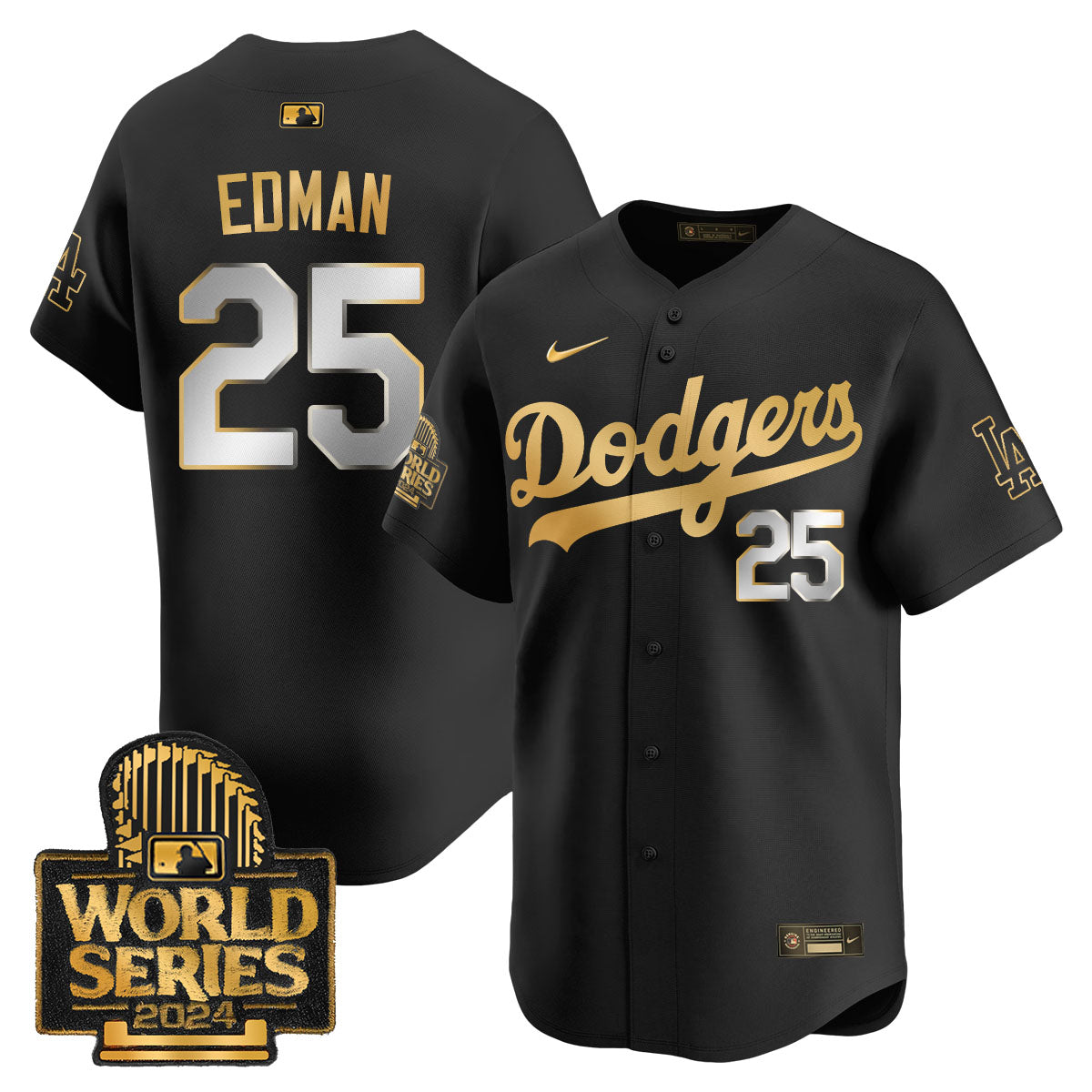 LAD World Series 2024 Jersey - All Stitched-DTD