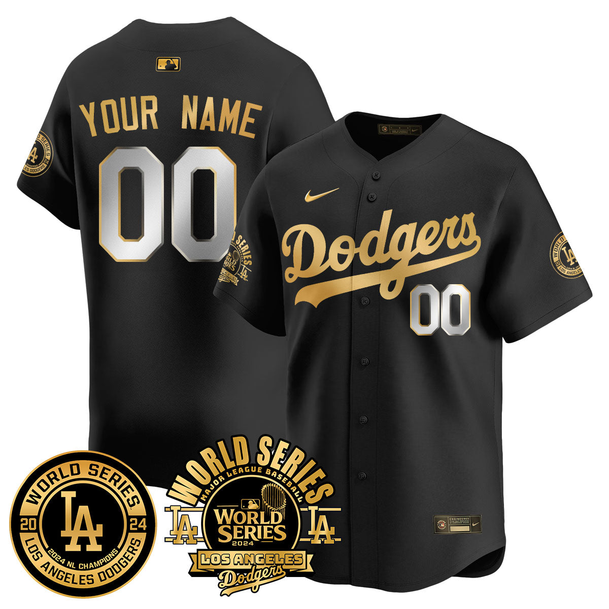 LAD World Series 2024 Custom Jersey - All Stitched-DTD