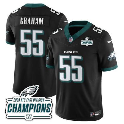 PHI NFC East Champions Vapor Limited Jersey - All Stitched-DTD