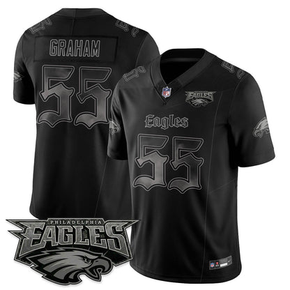 PHI 'Dark Gothic Philly' Vapor Limited Jersey - All Stitched-DTD