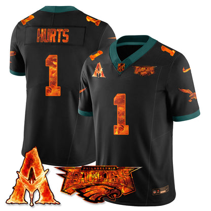 PHI x Avatar 3 Fire and Ash Jersey - Stitched-DTD