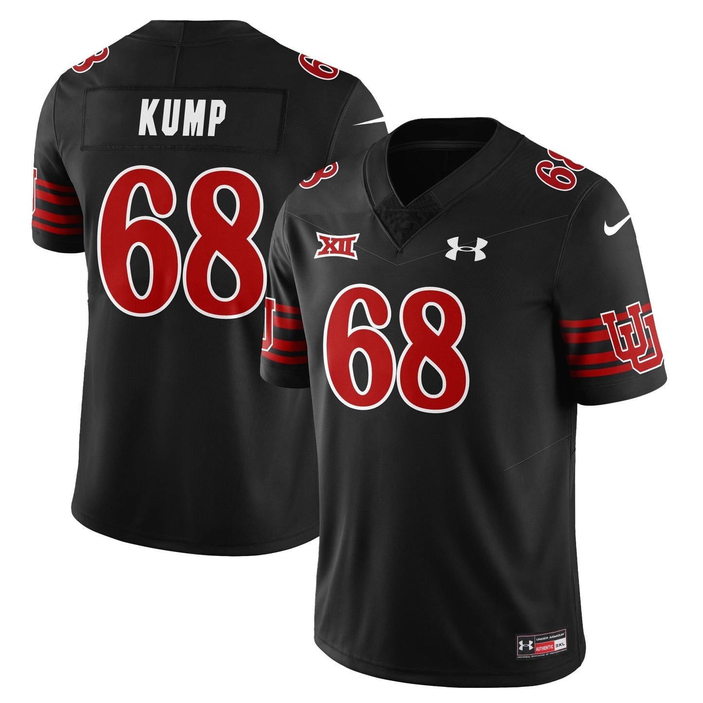 Utah Football 2025 "𝐃𝐀𝐑𝐊 𝐌𝐎𝐃𝐄" Vapor Limited Jersey - All Stitched-DTD