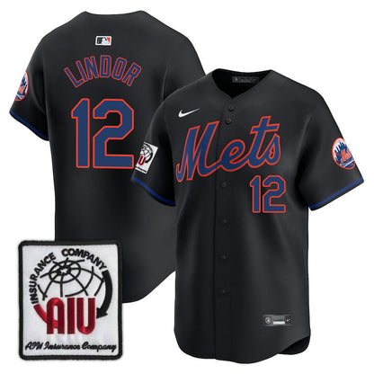 NYM Limited Jersey - 2000 Patch - All Stitched-DTD