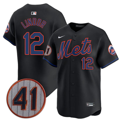 NYM Limited Jersey - 2021 Patch - All Stitched-DTD