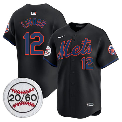 NYM Limited Jersey - 2001 Patch - All Stitched-DTD
