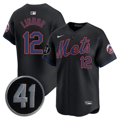 NYM Limited Jersey - 2020 Patch - All Stitched-DTD