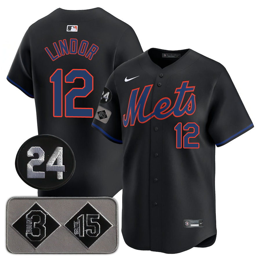 NYM Limited Jersey - 2024 Patch - All Stitched-DTD