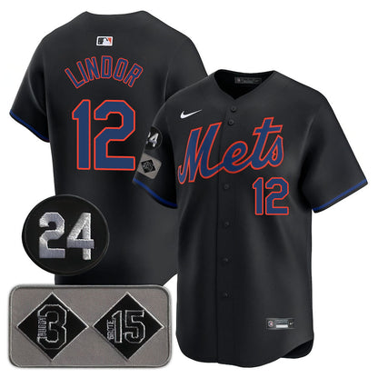 NYM Limited Jersey - 2024 Patch - All Stitched-DTD
