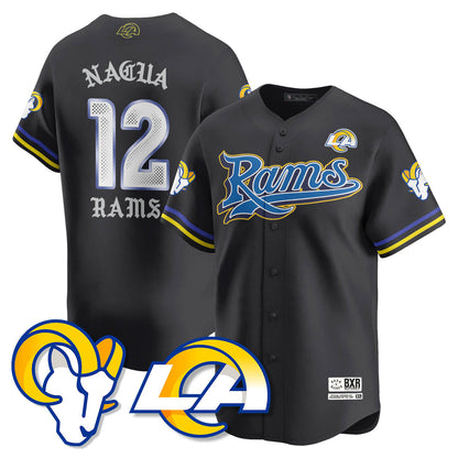 LAR Born x Raised Baseball Jersey - All Stitched-DTD