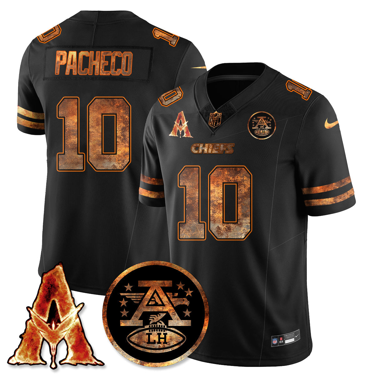 KC x Avatar 3 Fire and Ash Jersey V2 - Stitched-DTD