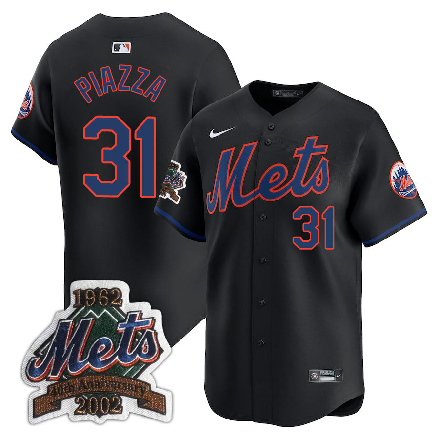 NYM Limited Jersey - 2002 Patch - All Stitched-DTD