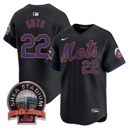 NYM Limited Jersey - 2008 Patch - All Stitched-DTD