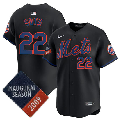 NYM Limited Jersey - 2009 Patch - All Stitched-DTD