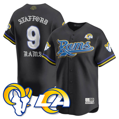 LAR Born x Raised Baseball Jersey - All Stitched-DTD