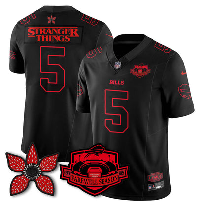 BUF 'Stranger Things Edition' Vapor Limited Jersey - All Stitched-DTD